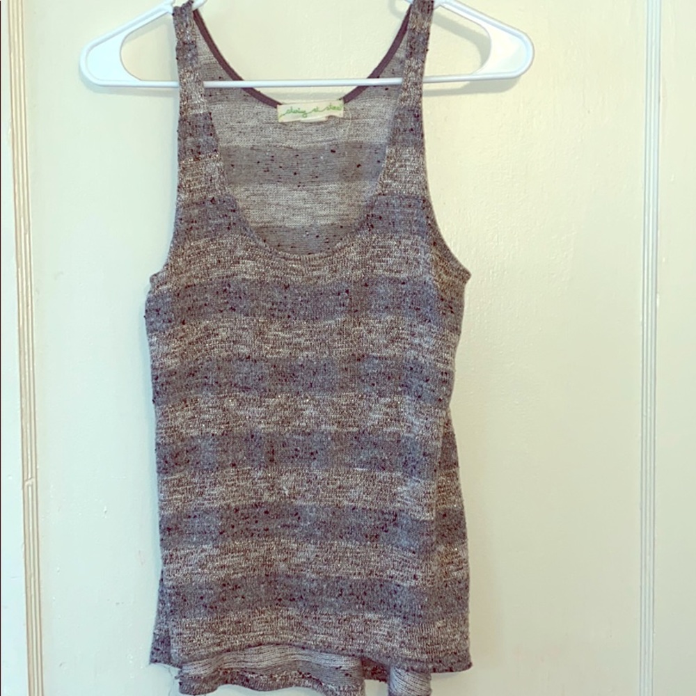 Glittery tank